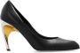 Alexander mcqueen Zwarte puntige neus stiletto hak Black Dames - Thumbnail 6