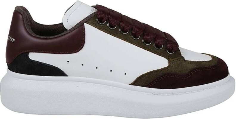 Alexander mcqueen Leren Sneaker S.gomm White Dames