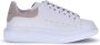 Alexander McQueen Leren sneakers met plateauzool - Thumbnail 1