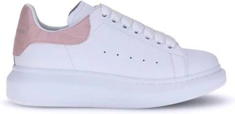 Alexander McQueen Leren sneakers met platformszool