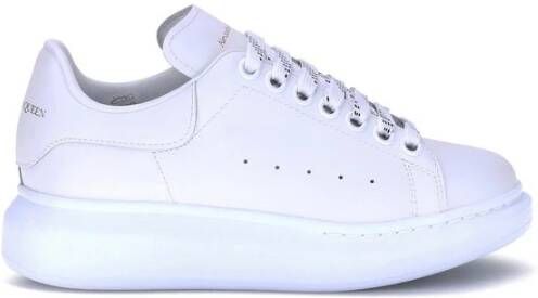 Alexander McQueen Leren sneakers met platformszool