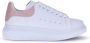 Alexander McQueen Leren sneakers met platformszool - Thumbnail 1