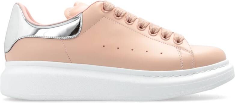 Alexander mcqueen Leren sneakers Pink Dames