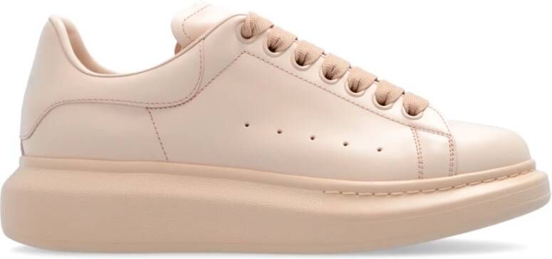 Alexander mcqueen Leren sneakers Pink Dames