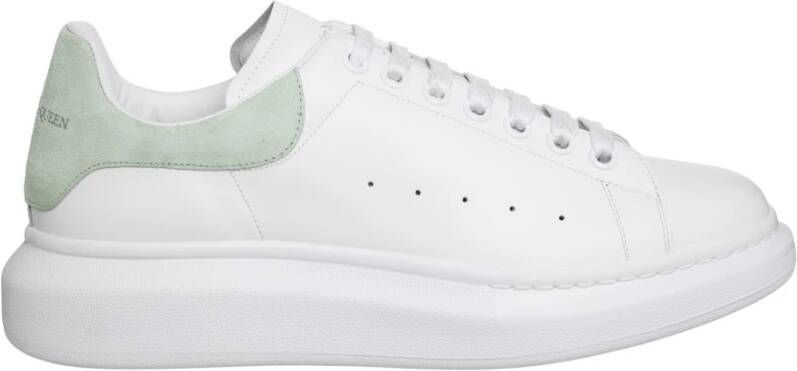 alexander mcqueen Leren Sneakers Verhoog je Stijl Wit Heren