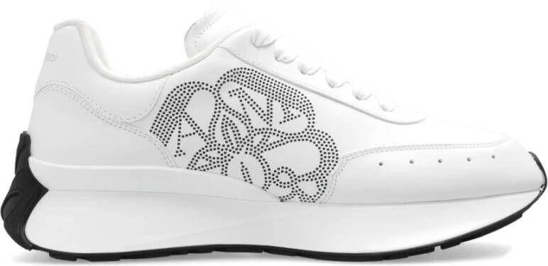 Alexander mcqueen Leren sneakers White Dames