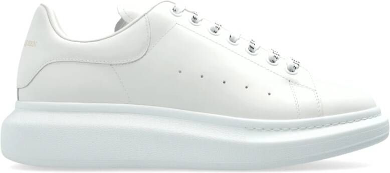 Alexander McQueen Leren sneakers met platformszool