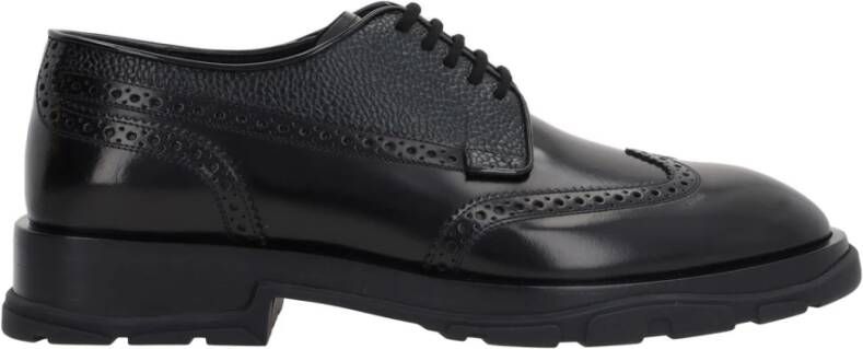 Alexander McQueen Leren Veterschoenen