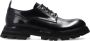 Alexander mcqueen Leren veterschoenen voor vrouwen Black Dames - Thumbnail 5
