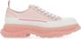 Alexander mcqueen Lichtroze en witte platform sneakers Roze Dames - Thumbnail 1