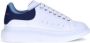 Alexander McQueen Logo Detail Leren Platform Sneakers - Thumbnail 1