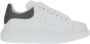 Alexander McQueen Logo Platform Leren Sneakers - Thumbnail 1