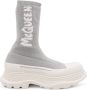 Alexander mcqueen Graffiti -laarzen Grootte: 37 Presta kleur: zilver Wit Dames - Thumbnail 14
