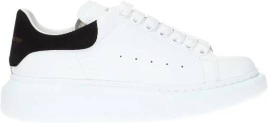 Alexander mcqueen Witte Sneakers voor Dames met Zwarte Suède Detail Wit Dames - Foto 7
