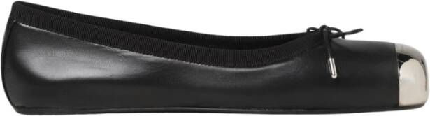 Alexander McQueen Metalen neuskap ballerina's