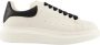Alexander McQueen Off-White Zwart Oversized Sneaker - Thumbnail 1