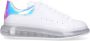 Alexander mcqueen Oleografische PVC Hak Leren Sneakers White Heren - Thumbnail 1