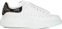 Alexander McQueen Oversized Leren Sneakers met Graffiti Detail - Thumbnail 1