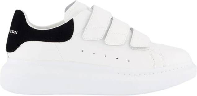 Alexander mcqueen Leren Sneaker Upgrade voor Vrouwen White Dames