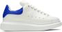 Alexander McQueen Oversized Sneaker Wit Ultramarijn - Thumbnail 1