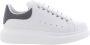 Alexander mcqueen Oversized Sneaker Wit Print White Dames - Thumbnail 1