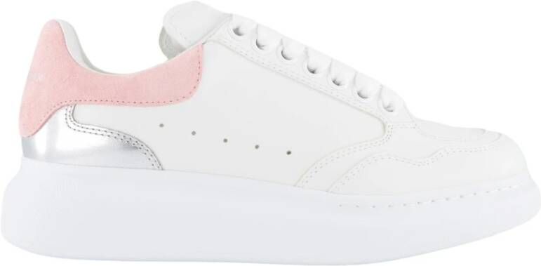 alexander mcqueen Oversized Sneaker Wit Roze White Dames