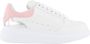 Alexander mcqueen Low-Top Sneakers Oversized Sneakers Leather White Pink in wit - Thumbnail 10
