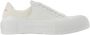 Alexander mcqueen Oversized Sneakers in White Leather Wit Dames - Thumbnail 12
