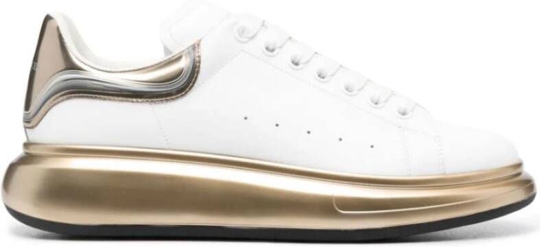 Alexander mcqueen Oversized Sneakers met Geperforeerd Detail White Heren