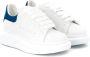 Alexander mcqueen Deck Lace-Up Plimsoll sneaker van canvas met kalfssuède details - Thumbnail 7