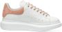 Alexander McQueen Oversized Sneakers Wit Poeder Roze - Thumbnail 1