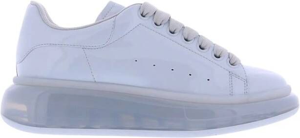 Alexander McQueen Oversized Transp Grijze Sneakers