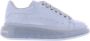 Alexander McQueen Oversized Transp Grijze Sneakers - Thumbnail 1