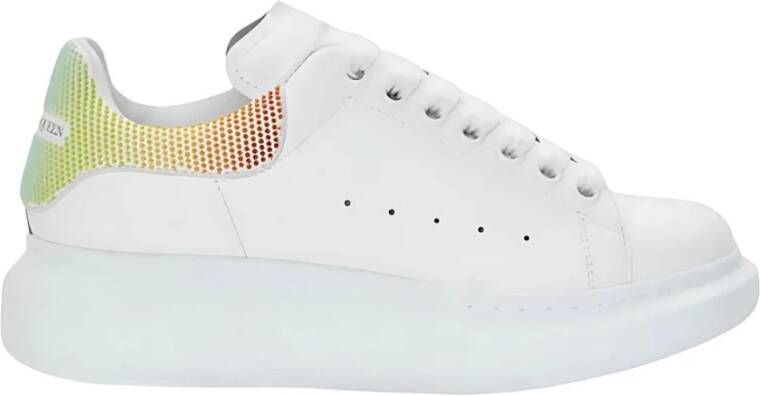 Alexander McQueen Oversized White Multi Sneakers