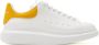 Alexander McQueen Oversized Wit Oker Sneakers - Thumbnail 1