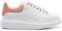 Alexander mcqueen Oversized Witte Sneakers met Roze Hak White Dames - Thumbnail 1