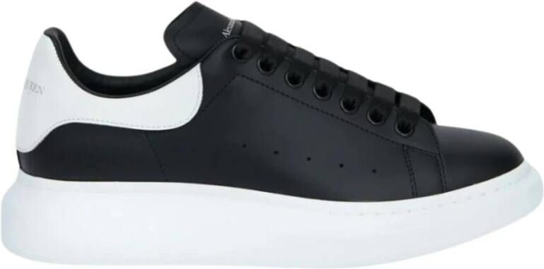 Alexander McQueen Oversized Zwart Wit Heren Sneakers