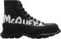 Alexander mcqueen Zwarte Veterschoenen met Oversized Rubberen Zool Black Heren - Thumbnail 1