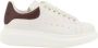 Alexander mcqueen Witte Sneakers met Bordeaux Hiel White Dames - Thumbnail 1