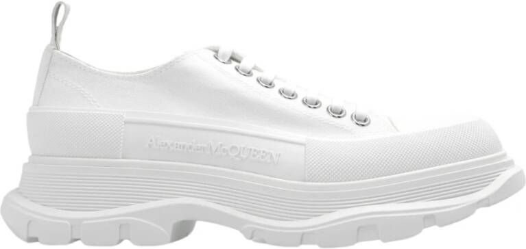 Alexander mcqueen Tread Slick Sneakers Wit Dames