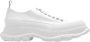 Alexander mcqueen Groen Wit Leren Tread Slick Sneakers Multicolor Dames - Thumbnail 1