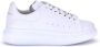 Alexander McQueen Platformzool Leren Sneakers - Thumbnail 1