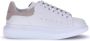 Alexander McQueen Platformzool Leren Sneakers - Thumbnail 1