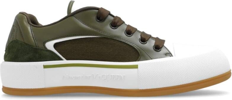 Alexander mcqueen Plimsoll sneakers Green Heren