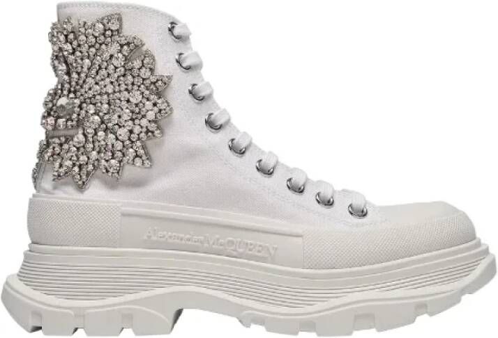 Alexander McQueen Pre-owned Cotton sneakers White Dames