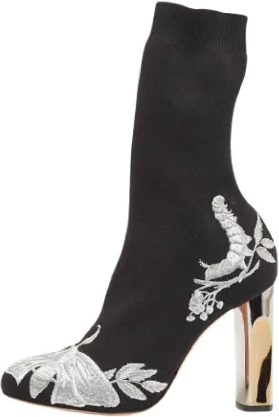 Alexander McQueen Pre-owned Fabric boots Black Dames