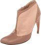 Alexander McQueen Pre-owned Leather boots Beige Dames - Thumbnail 1
