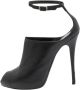 Alexander McQueen Pre-owned Leather boots Black Dames - Thumbnail 1