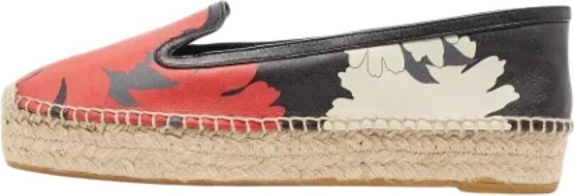 Alexander McQueen Pre-owned Leather flats Multicolor Dames