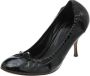 Alexander McQueen Pre-owned Leather heels Black Dames - Thumbnail 1